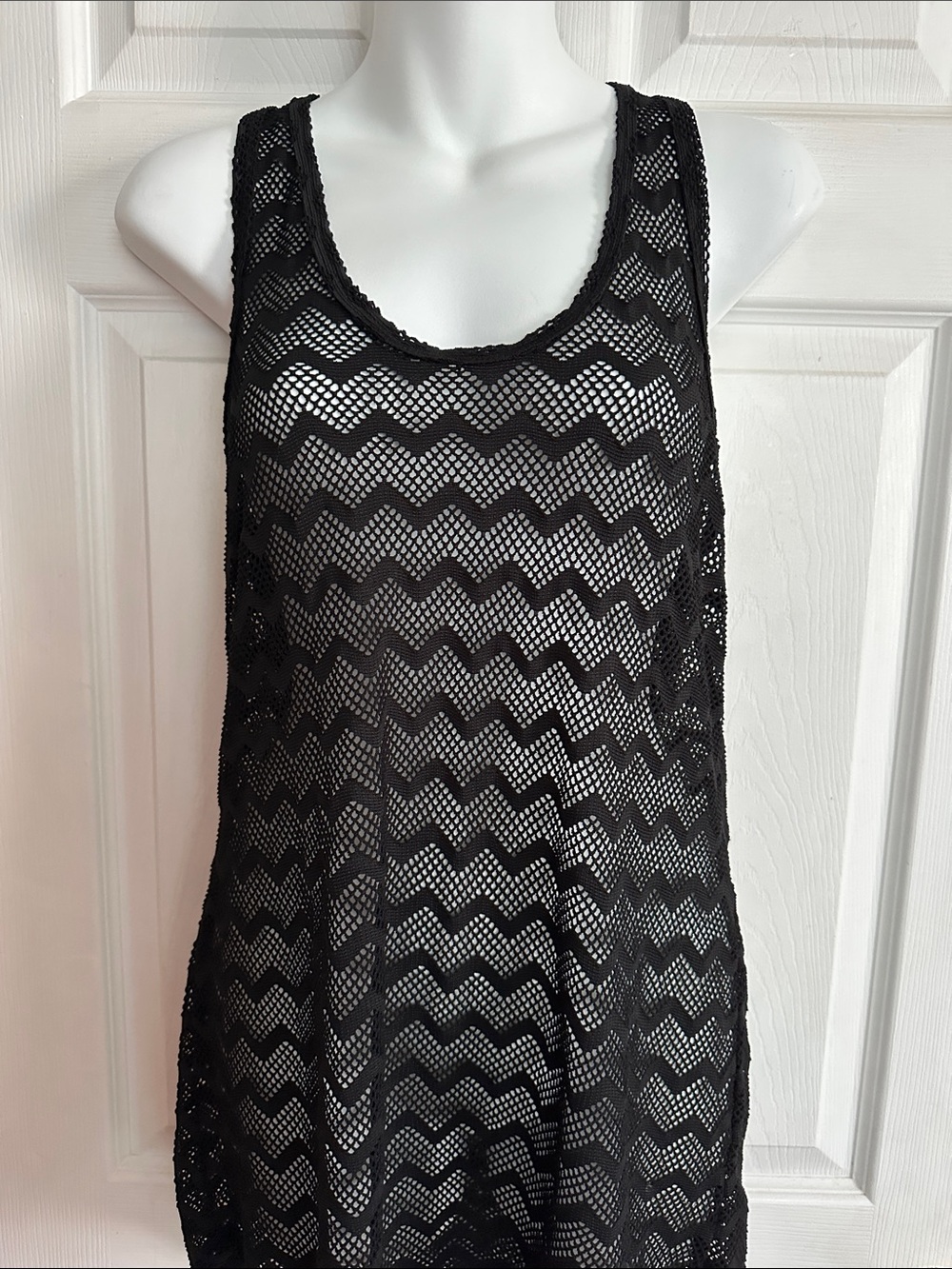 ROXY Women’s Black Swim Cover Up No Size Tag M Good Condition